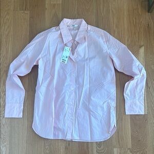 Pink Button-Up Shirt